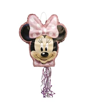 Roze Minnie Mouse piñata