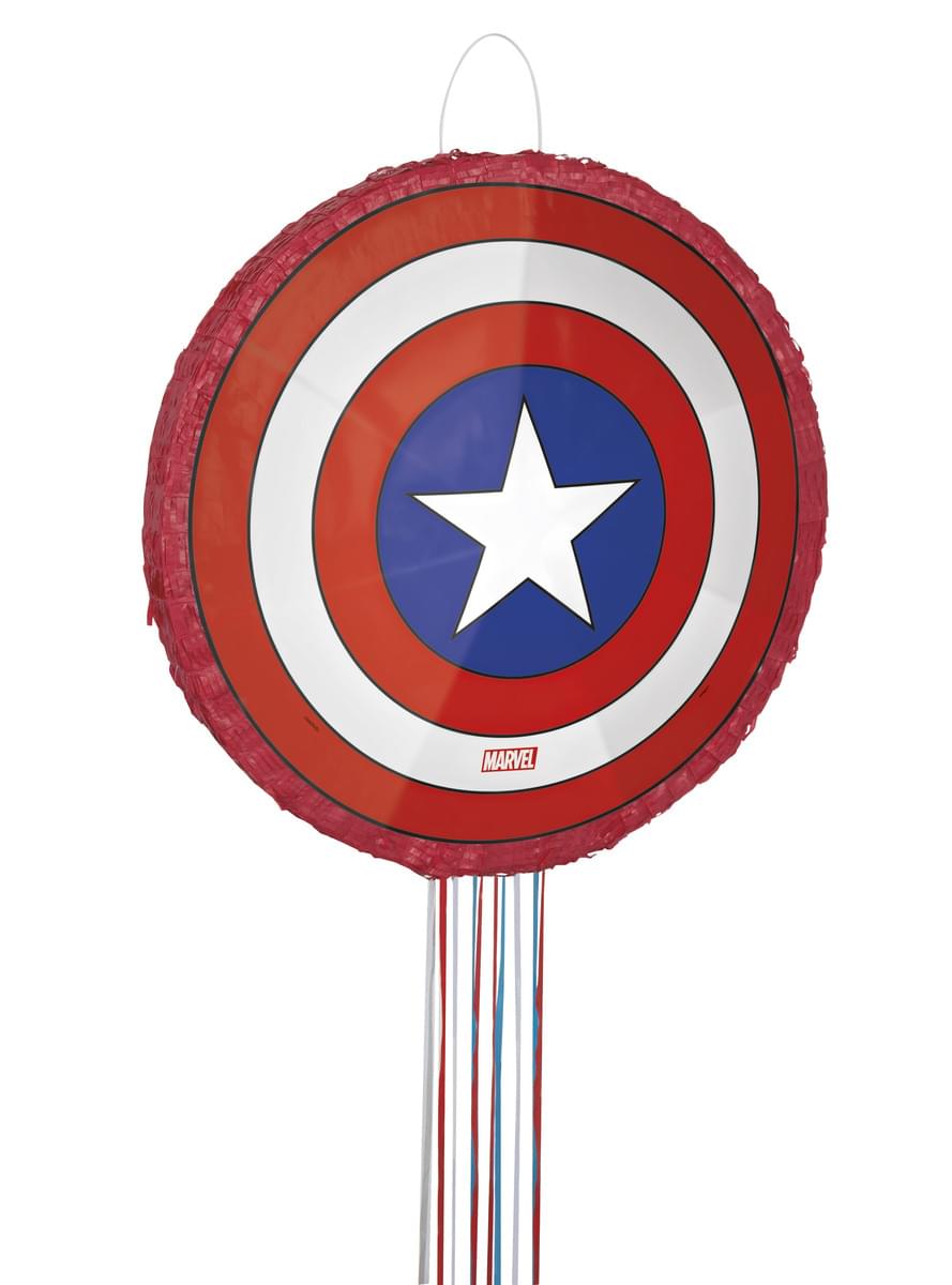 Piňata so štítom Captain America