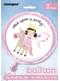 Prinsesse Rund Folieballon - Magical Unicorn
