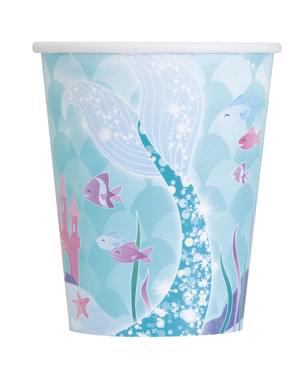 8 havfrue kopper - Mermaid under the sea