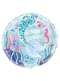 Palloncino di foil Happy Birthday coda di sirena- Sirena sotto il mare