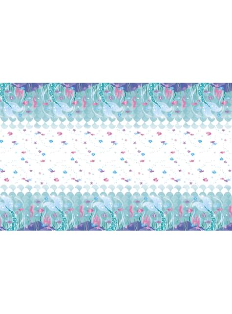 Mermaid tail tablecloth - Mermaid under the sea