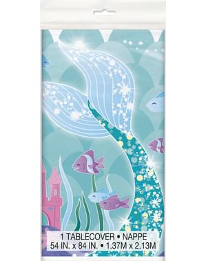 Mantel cola de sirena - Sirena bajo del mar