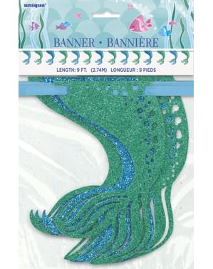 Girlanda lesklé vílí ocásky - Mermaid under the sea