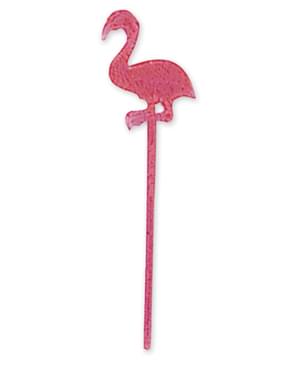 24 sticks cu flamingo