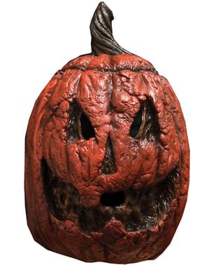 Máscara de calabaza Halloween podrida