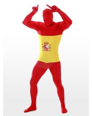 Fato de bandeira da Espanha Morphsuit