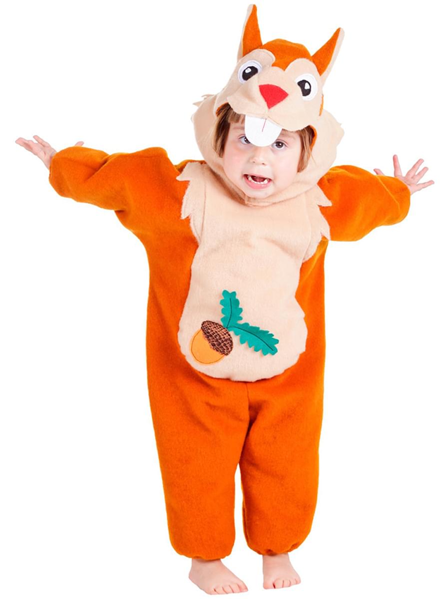 Squirrel costume for a toddler. The coolest Funidelia