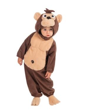 Déguisement de singe avec capuche pour bébé