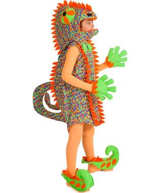 Costum de cameleon pentru băiat