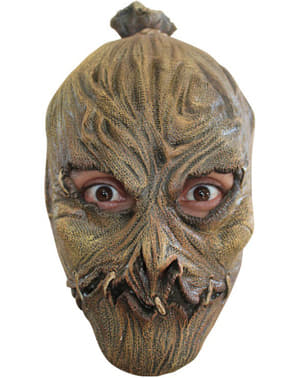 Çocuklar için lateks Halloween korkuluk maskesi
