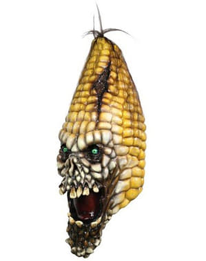 Latexová maska posedlá kukuřice