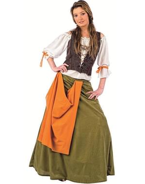 Tavern Maiden Agnes pieaugušo kostīms