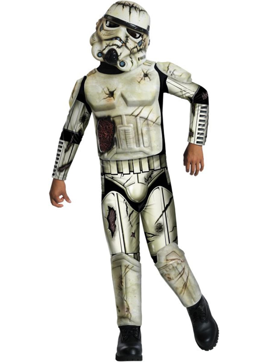 Stormtrooper zombie costume for a boy. Express delivery | Funidelia