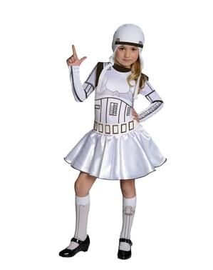 Kostum Stormtrooper untuk seorang gadis