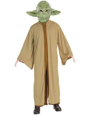 Bir erkek için Yoda kostümü