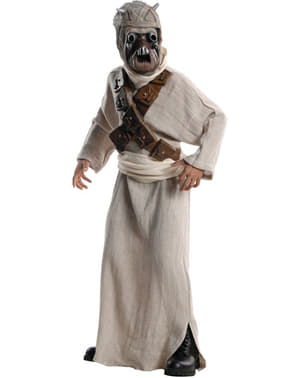 Bir çocuk için Deluxe Star Wars Tusken Raider kostümü