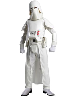 Kostum Star Wars Snow Trooper untuk seorang budak lelaki
