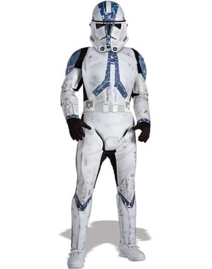 Disfraz de Clone Trooper Legión 501 Star Wars deluxe para niño