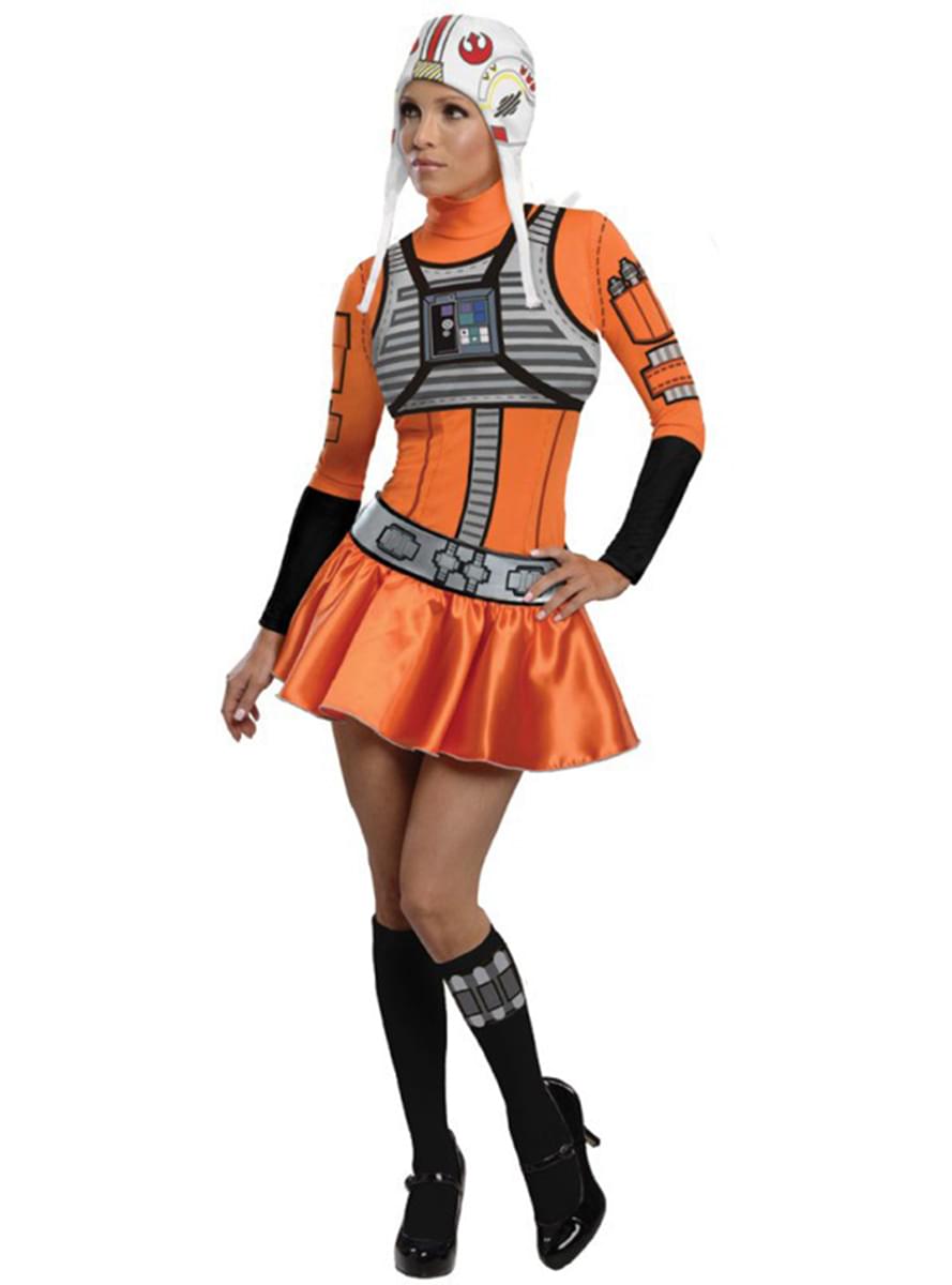 Costume da pilota X-Wing Star Wars da donna