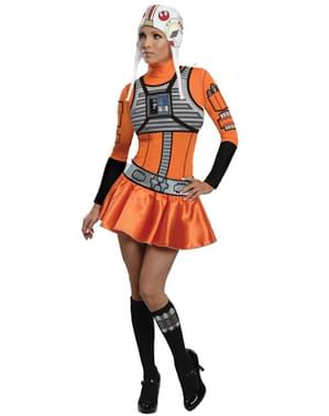 Costum de pilot X-Wing Star Wars pentru femeie