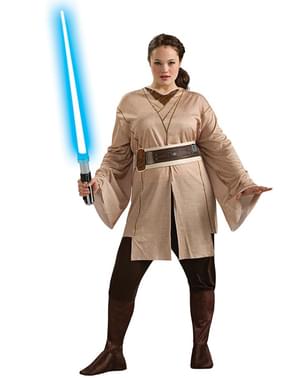 Yıldız Savaşları Jedi bir kadın için büyük boy kostüm