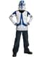 Star Wars Clone Trooper Legion 501 costume kit for a boy