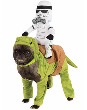 תחפושת מלחמת הכוכבים Dewback עבור כלב