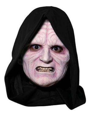 Máscara Emperador Palpatine ¾ vinilo para adulto