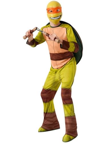 Mikey Kostüm für Kinder classic Ninja Turtles