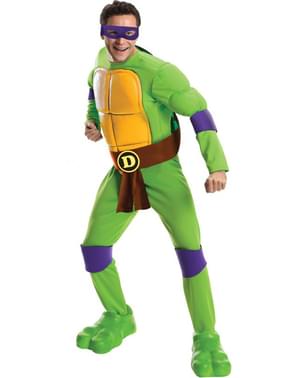 Fato de Donatello Tartarugas Ninja para homem