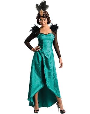 Deluxe Evanora Kostum Dunia Fantasi Oz untuk seorang wanita