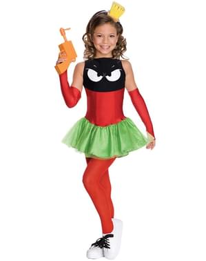 Fato de Marvin o Marciano para menina