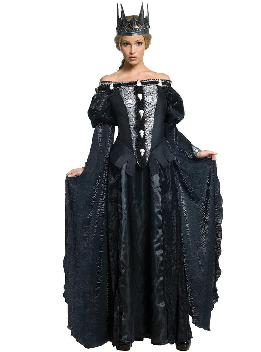 Costume Da Regina Ravenna Teschio Biancaneve E Il Cacciatore Da Donna