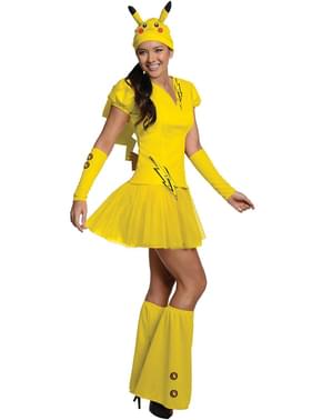 Costum Pikachu Pokemon pentru femeie