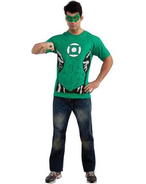 Bir erkek için Green Lantern kostüm seti