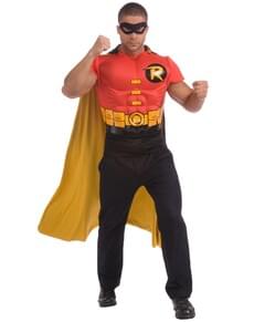 Muscular Robin costume kit for a man