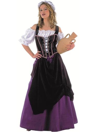 Costume da donna medievale
