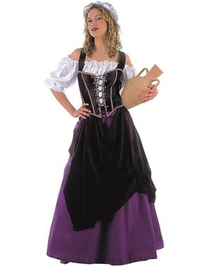 srednjeveško gostinsko dekle kostum za odrasle