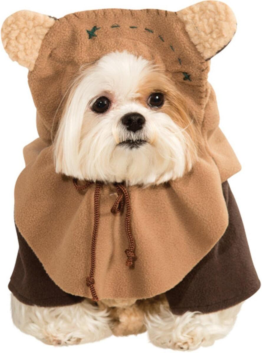 Ewok costume for a dog