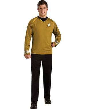 Kapten Kirk Grand Heritage Star Trek kostum untuk orang dewasa