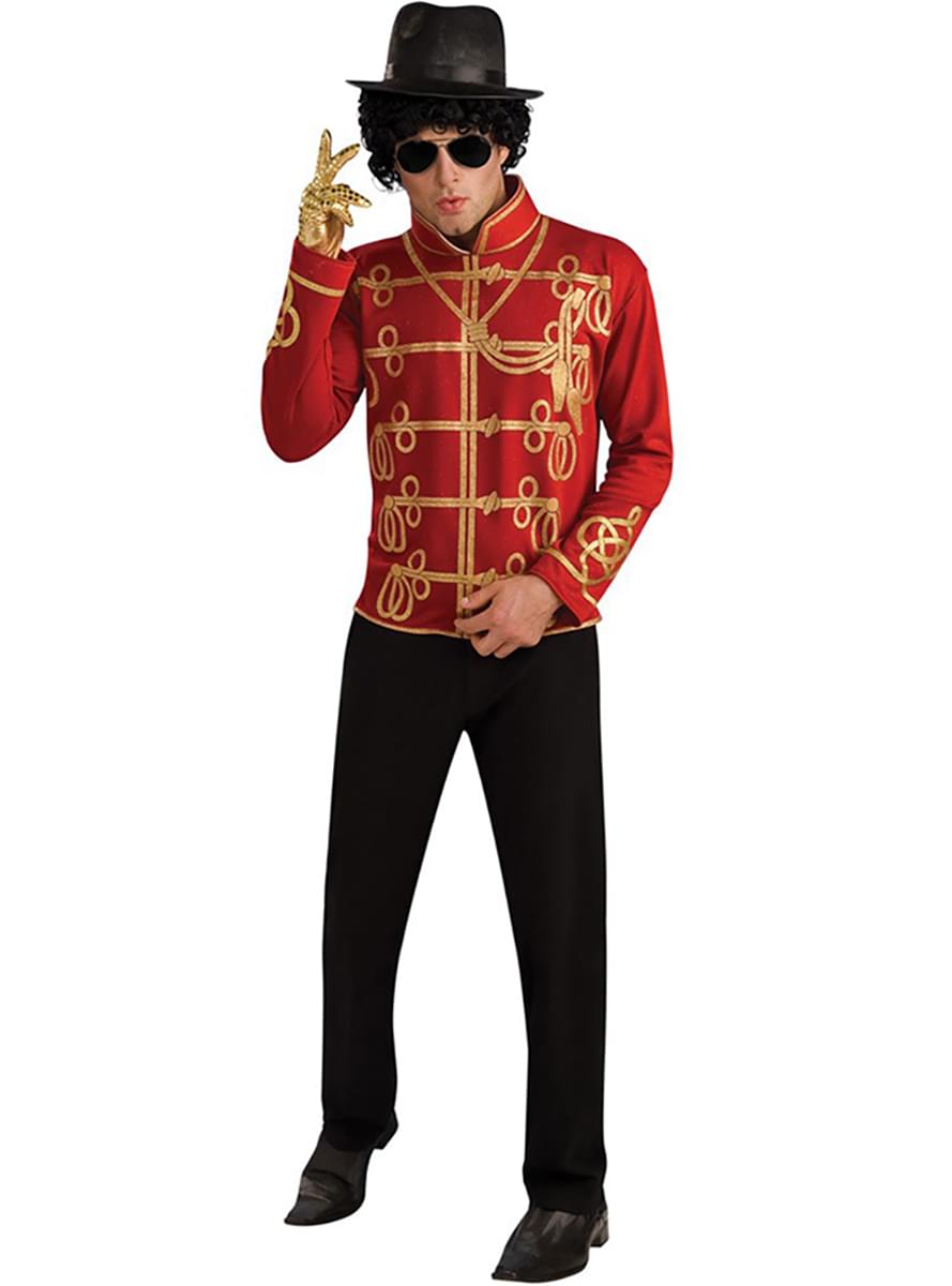 Michael Jackson red military jacket for an adult. The coolest | Funidelia