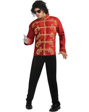 Bir yetişkin için Michael Jackson lüks kırmızı askeri ceket