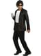 Casaco de Michael Jackson Billie Jean deluxe com lantejoulas para adulto