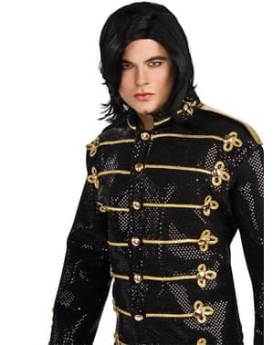 Peruka długie czarne włosy Michael Jackson