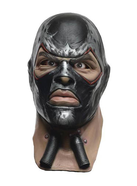 Máscara de Bane Batman Arkham Franchise deluxe em látex para adulto