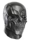 Black Batman Arkham Franchise deluxe latex mask for an adult