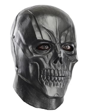 Máscara de Black Batman Arkham Franchise deluxe de látex para adulto