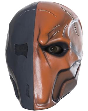 Deathstroke Batman Arkham Franchise bir yetişkin için lüks lateks maske
