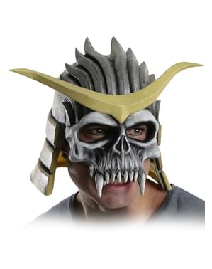 Maschera da Shao Kahn Mortal Kombat deluxe in lattice per adulto